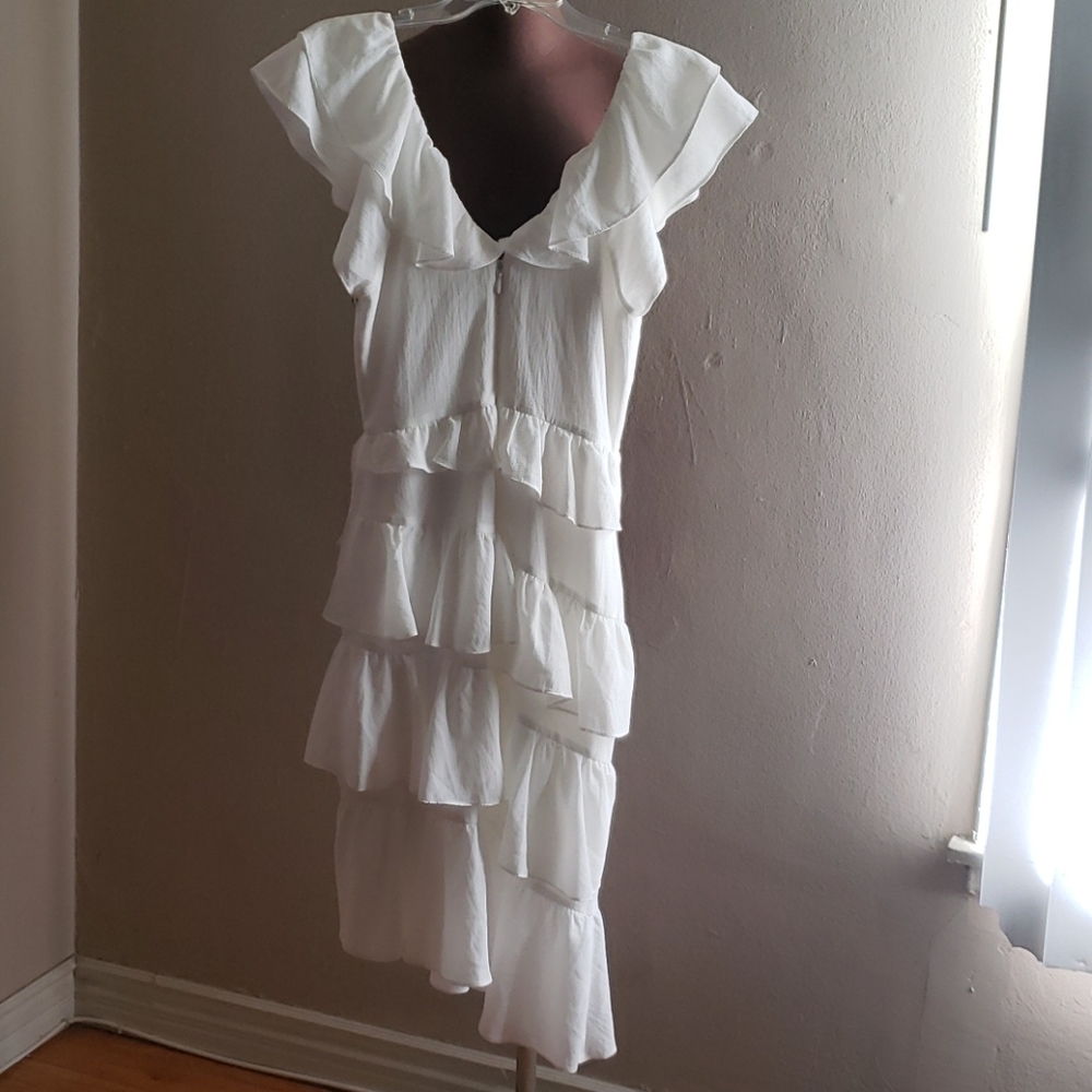 RYSE the Label White Ruffle Dress - Picture 6 of 6